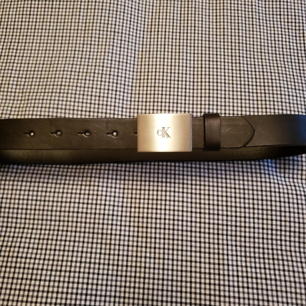 Men’s CK Leather Belt